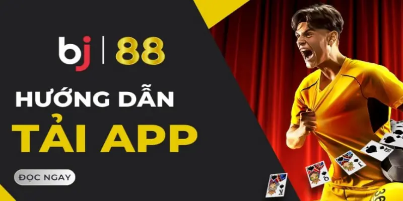 Hình ảnh giao diện ứng dụng BJ88 với thiết kế hiện đại, dễ sử dụng