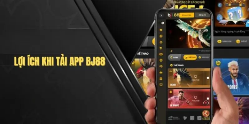 Kho game đa dạng trên ứng dụng BJ88 từ đá gà Thomo đến casino trực tuyến